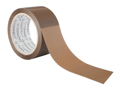 Fita adesiva q-connect polipropileno havana 66 mt x 50 mm , Q-connect , 37694 , 5705831043817